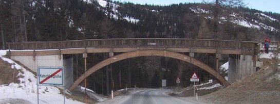 Brücke Katschberg, Pistenüberführung  Brücke Katschberg, Pistenüberführung