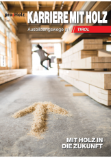 Titelblatt Karriere mit Holz / © proHolz Tirol